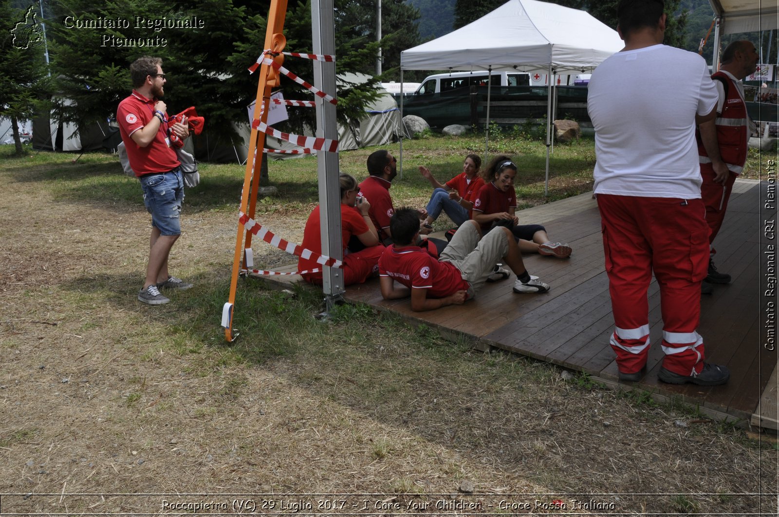 Roccapietra (VC) 29 Luglio 2017 - I Care Your Children - Croce Rossa Italiana- Comitato Regionale del Piemonte