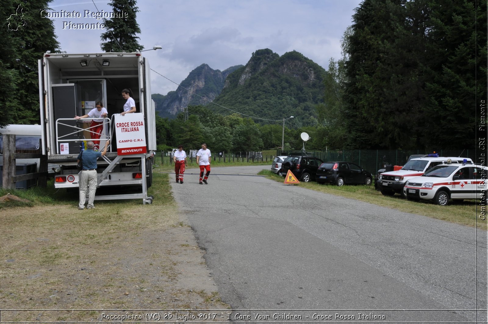 Roccapietra (VC) 29 Luglio 2017 - I Care Your Children - Croce Rossa Italiana- Comitato Regionale del Piemonte