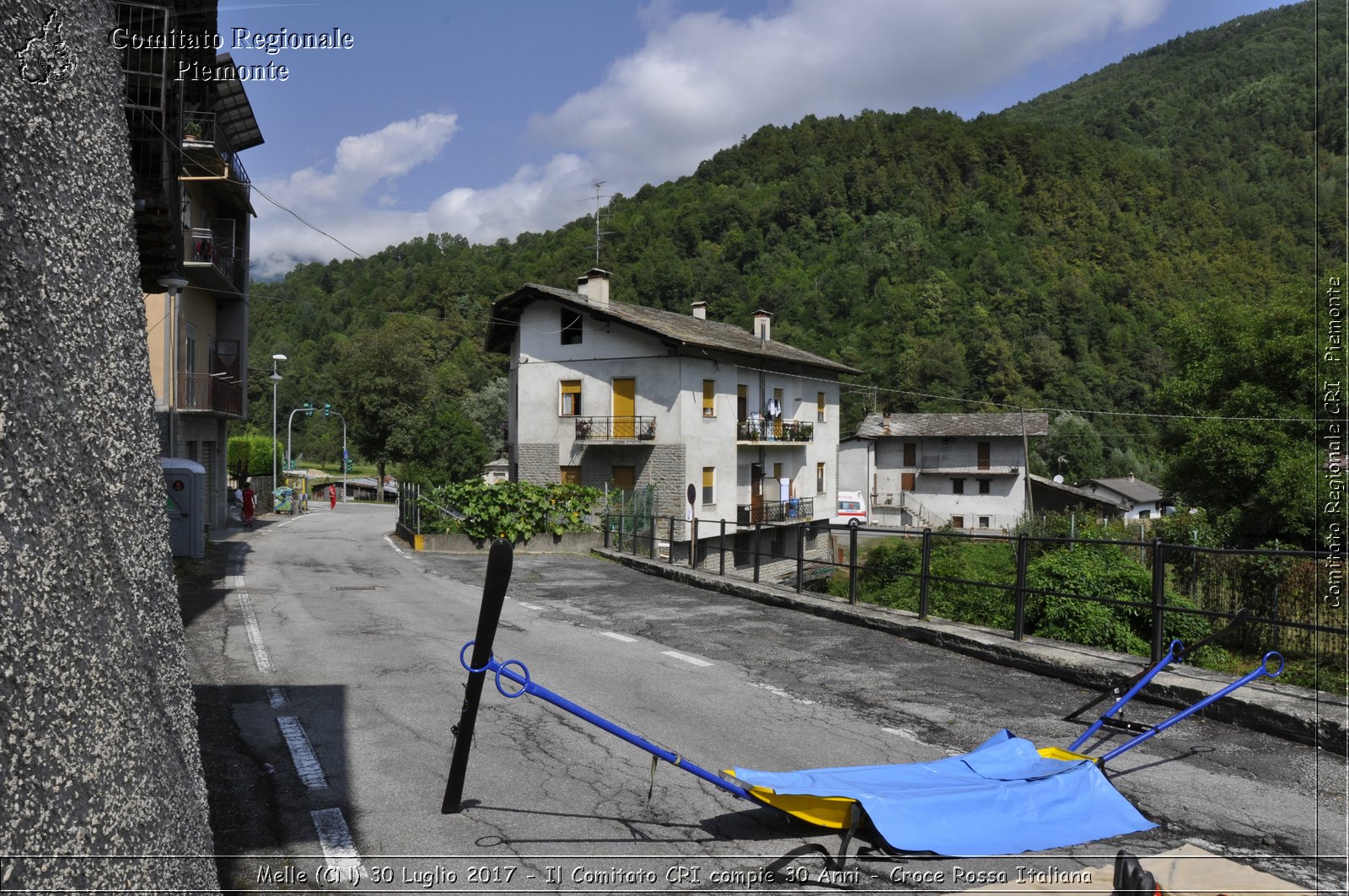 Melle (CN) 30 Luglio 2017 - Il Comitato CRI compie 30 Anni - Croce Rossa Italiana- Comitato Regionale del Piemonte