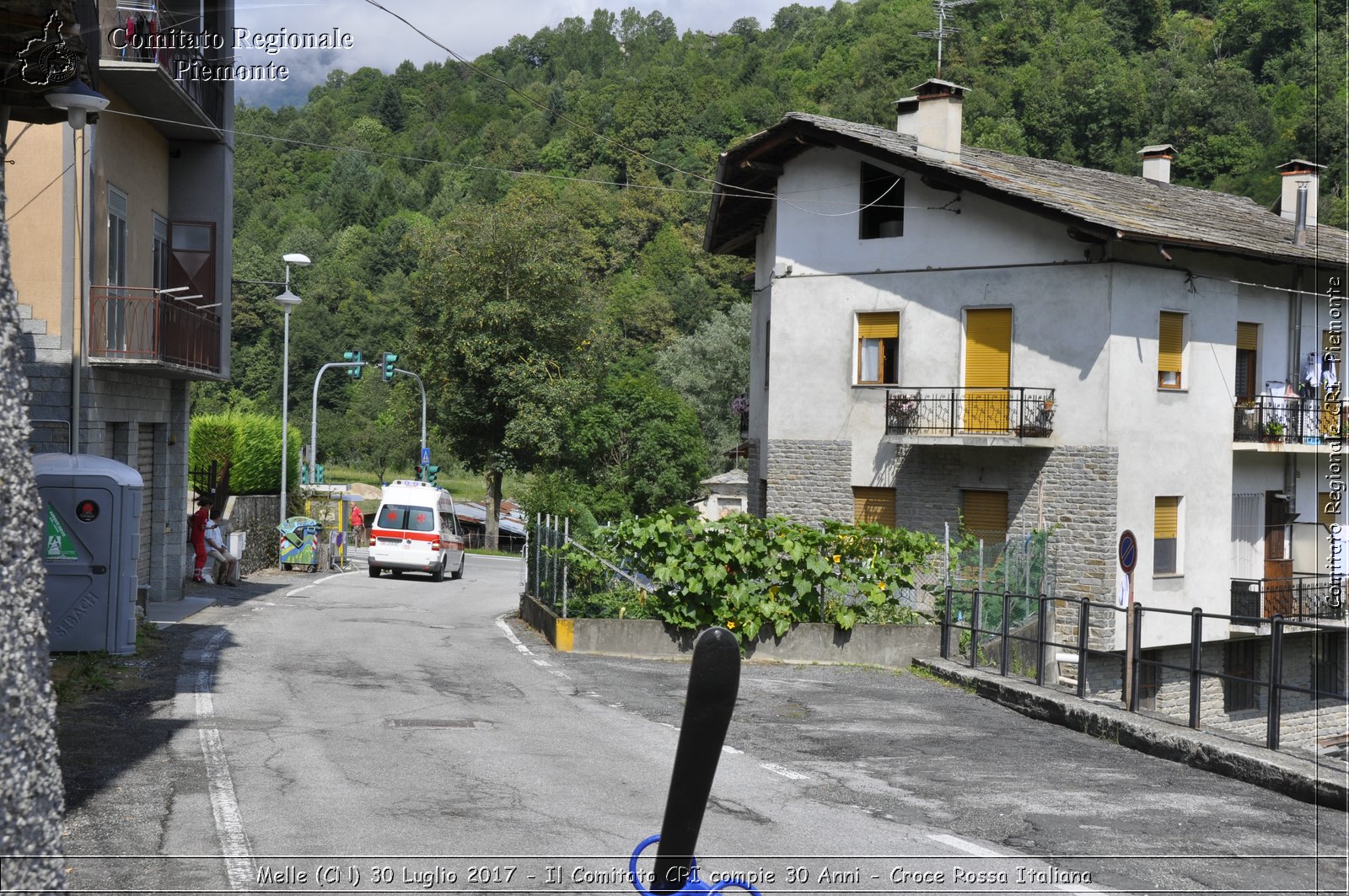 Melle (CN) 30 Luglio 2017 - Il Comitato CRI compie 30 Anni - Croce Rossa Italiana- Comitato Regionale del Piemonte