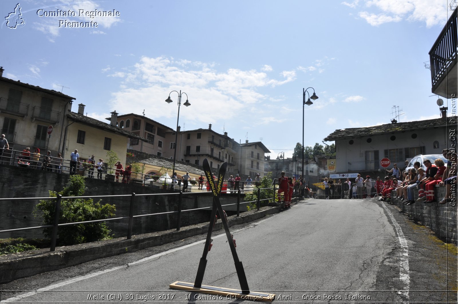 Melle (CN) 30 Luglio 2017 - Il Comitato CRI compie 30 Anni - Croce Rossa Italiana- Comitato Regionale del Piemonte