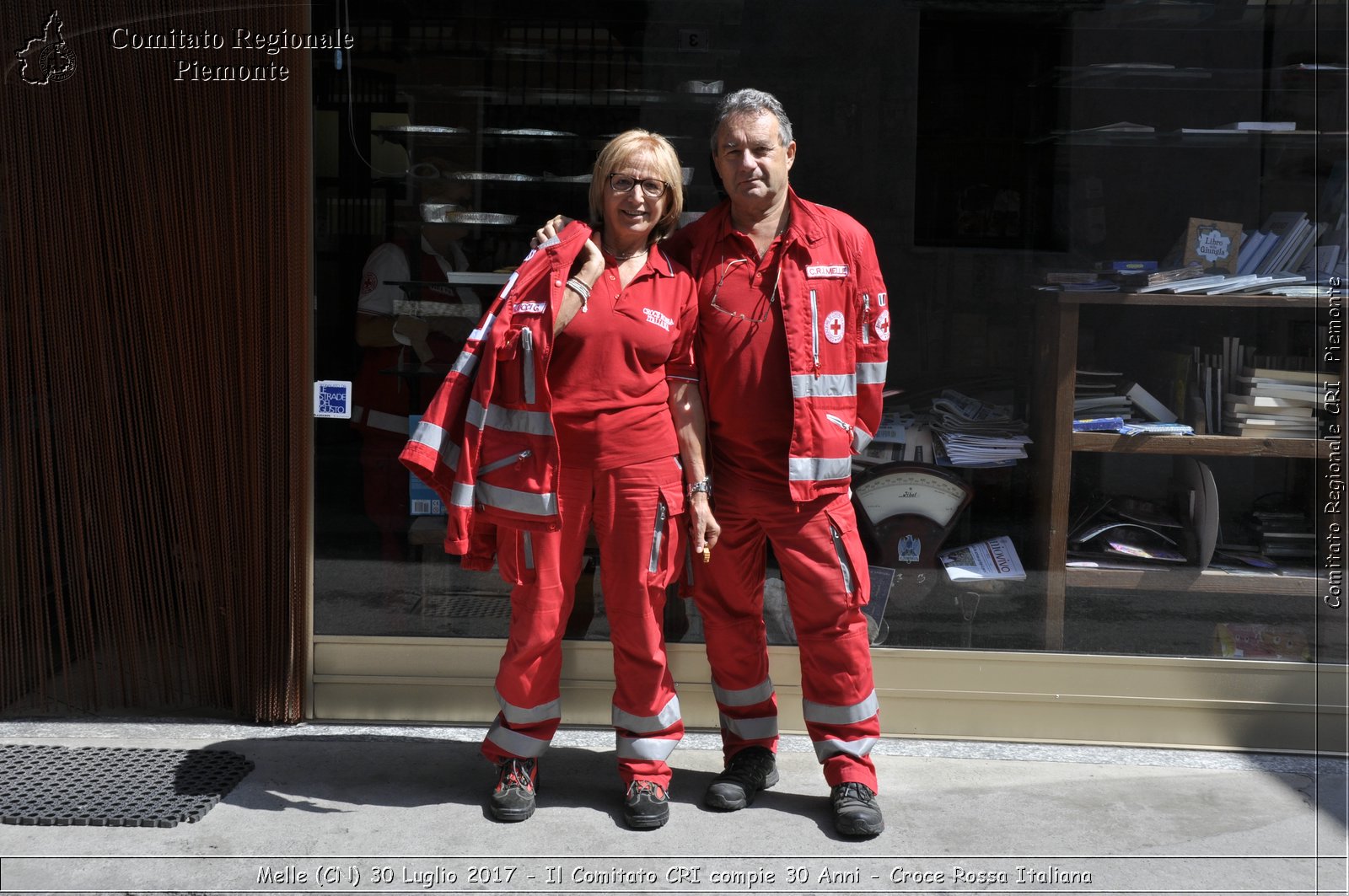 Melle (CN) 30 Luglio 2017 - Il Comitato CRI compie 30 Anni - Croce Rossa Italiana- Comitato Regionale del Piemonte