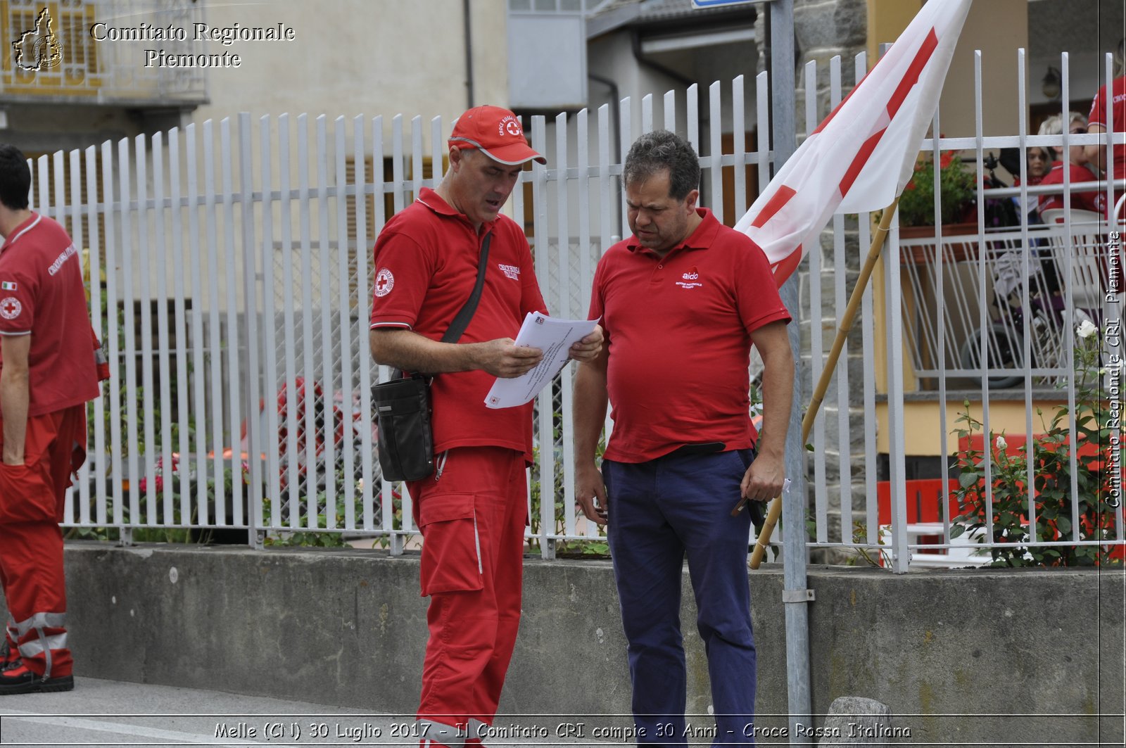 Melle (CN) 30 Luglio 2017 - Il Comitato CRI compie 30 Anni - Croce Rossa Italiana- Comitato Regionale del Piemonte