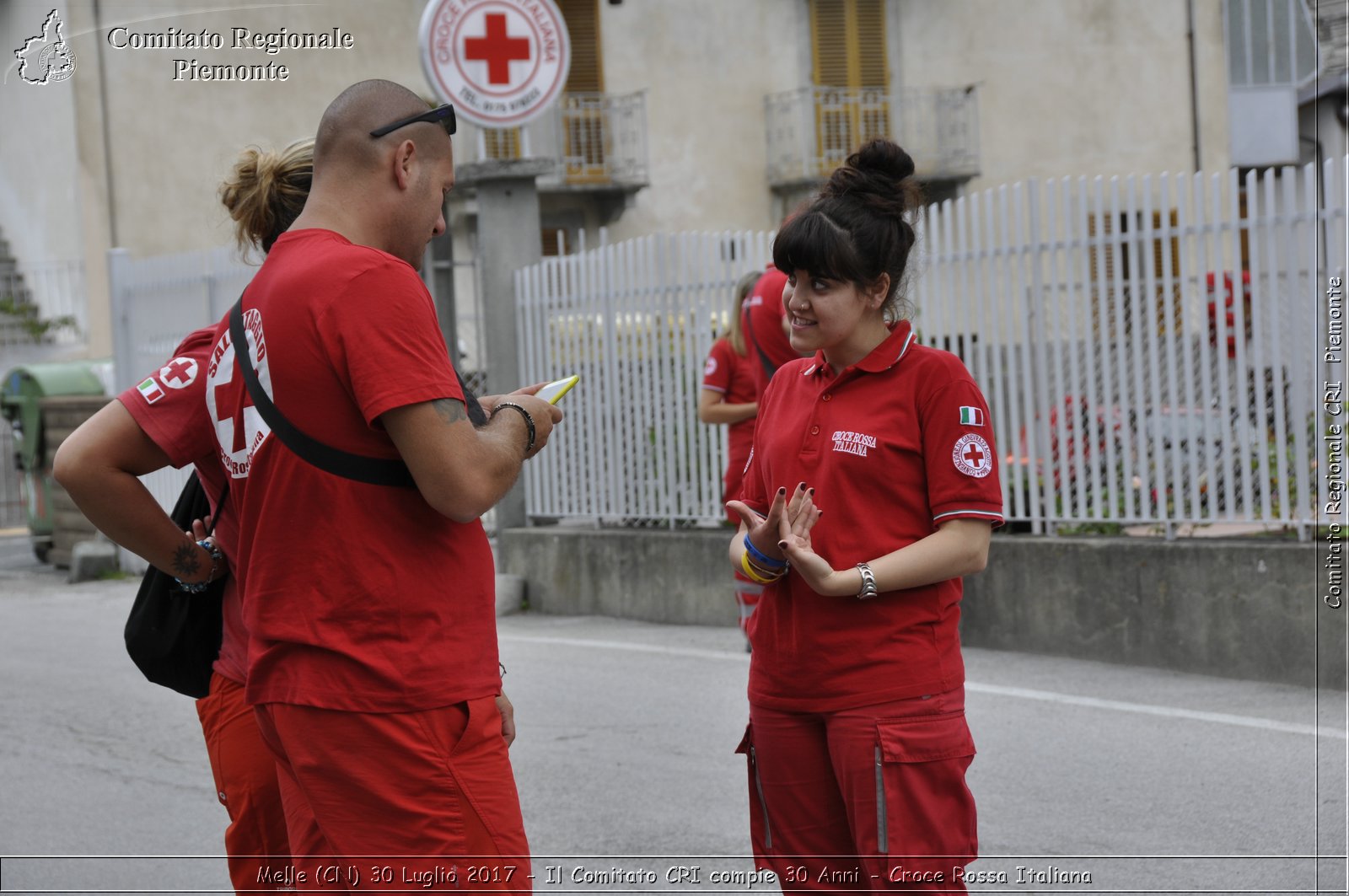 Melle (CN) 30 Luglio 2017 - Il Comitato CRI compie 30 Anni - Croce Rossa Italiana- Comitato Regionale del Piemonte