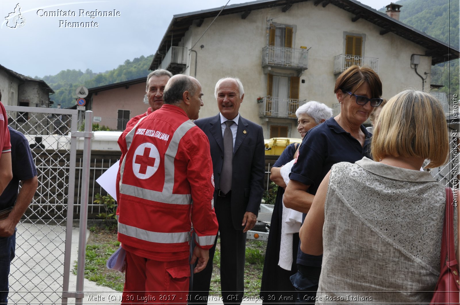 Melle (CN) 30 Luglio 2017 - Il Comitato CRI compie 30 Anni - Croce Rossa Italiana- Comitato Regionale del Piemonte