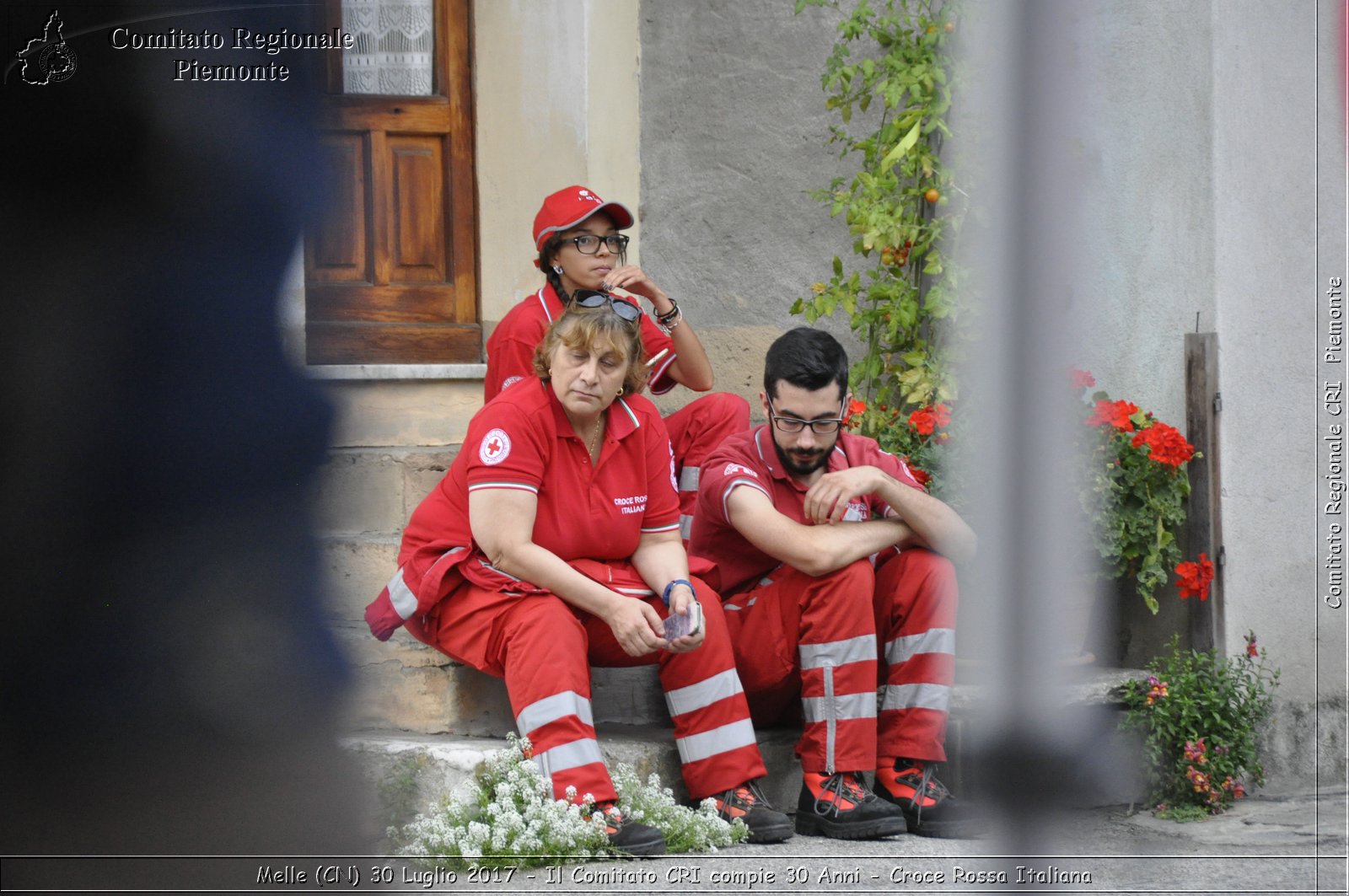 Melle (CN) 30 Luglio 2017 - Il Comitato CRI compie 30 Anni - Croce Rossa Italiana- Comitato Regionale del Piemonte