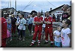 Carmagnola 31 Luglio 2017 - Atterraggio in notturna Elisoccorso 118 - Croce Rossa Italiana- Comitato Regionale del Piemonte