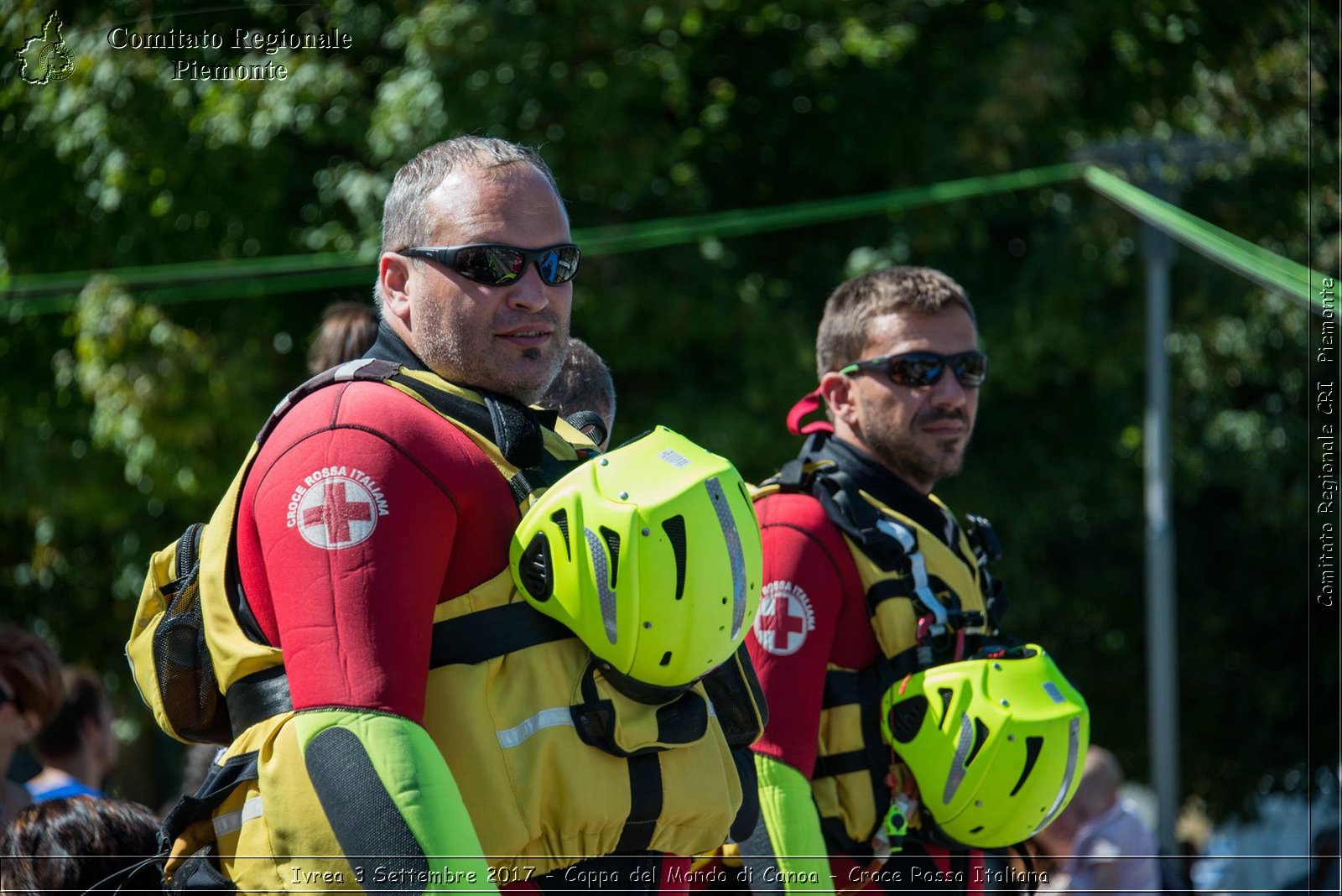 Ivrea 3 Settembre 2017 - Coppa del Mondo di Canoa - Croce Rossa Italiana- Comitato Regionale del Piemonte