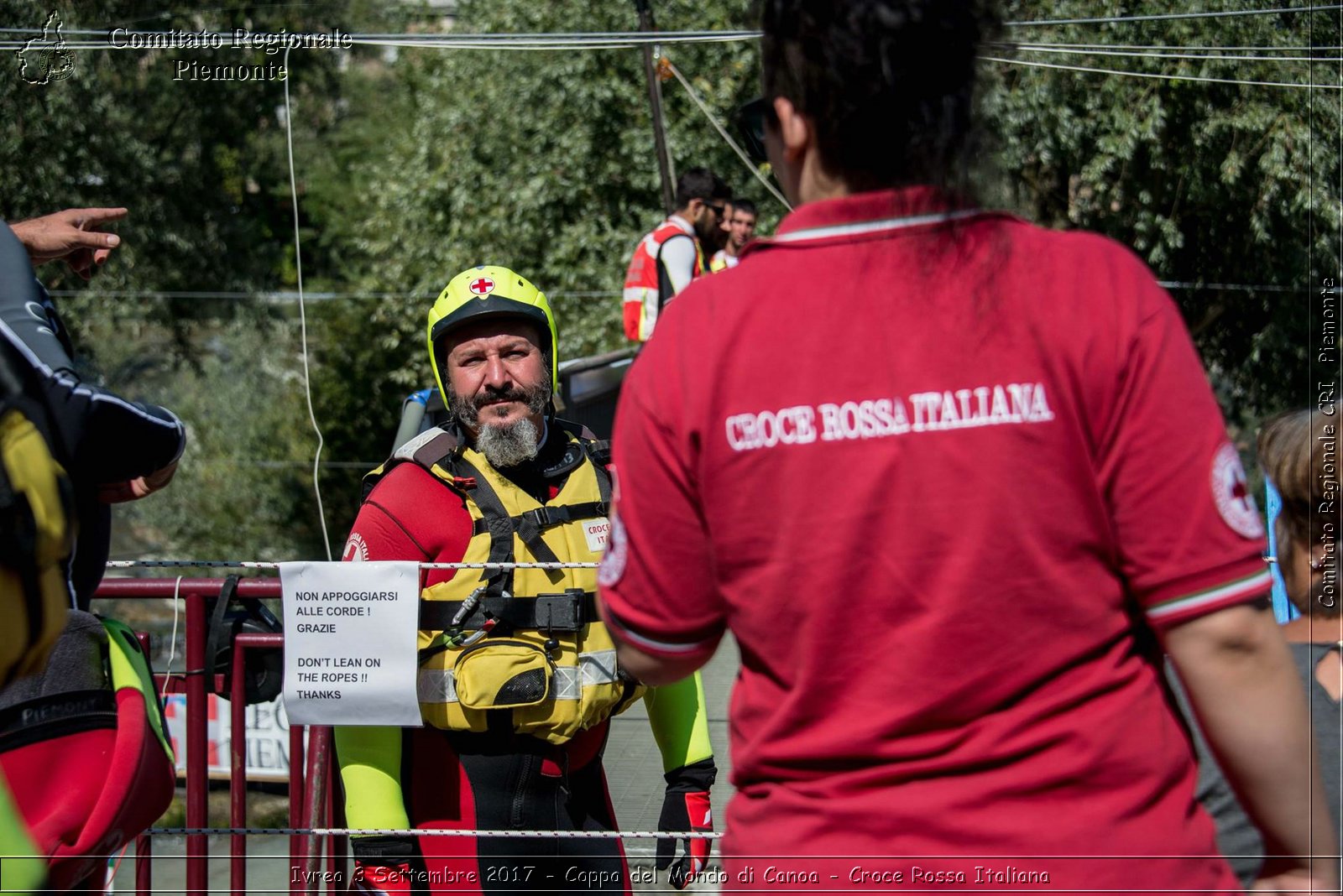 Ivrea 3 Settembre 2017 - Coppa del Mondo di Canoa - Croce Rossa Italiana- Comitato Regionale del Piemonte