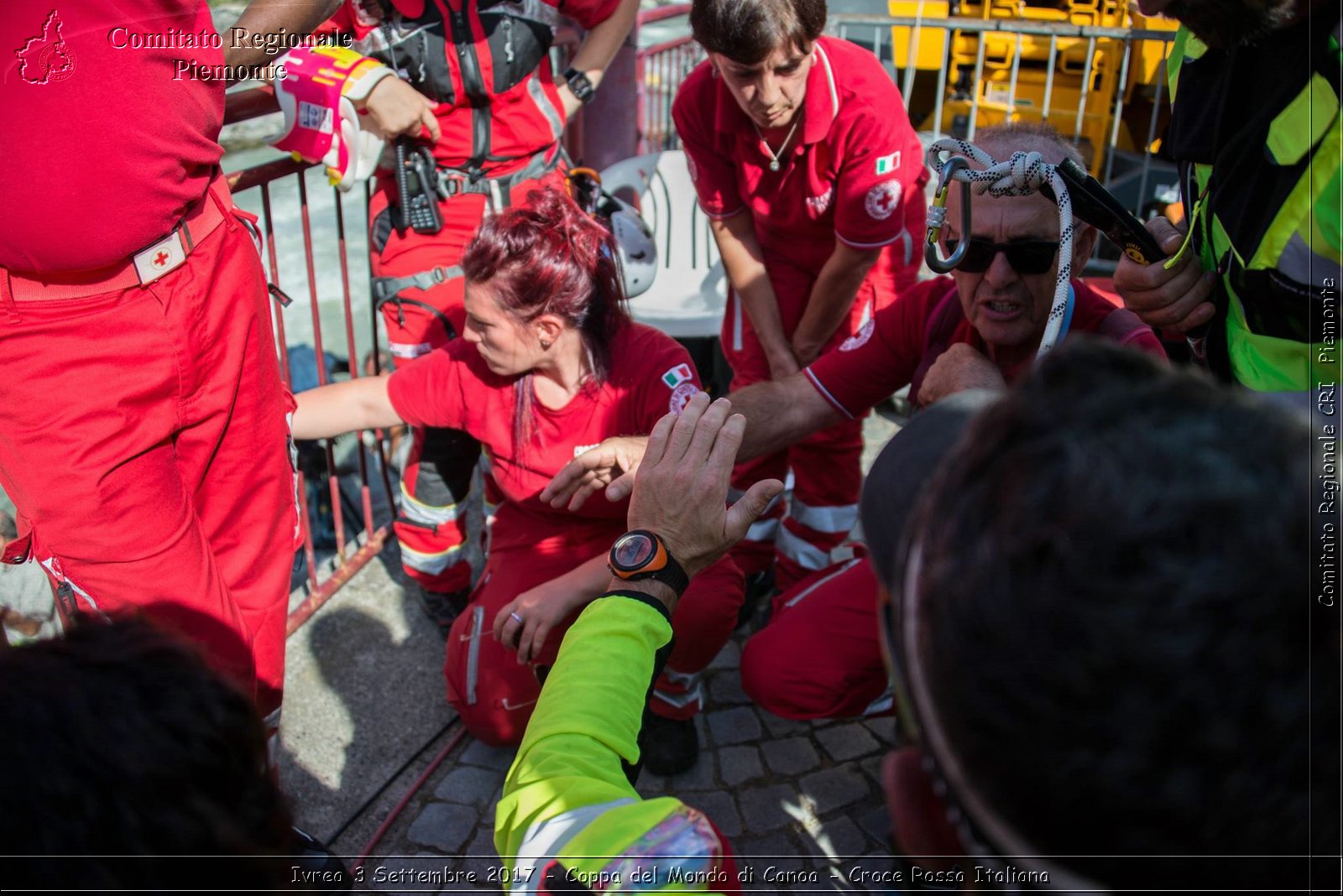 Ivrea 3 Settembre 2017 - Coppa del Mondo di Canoa - Croce Rossa Italiana- Comitato Regionale del Piemonte