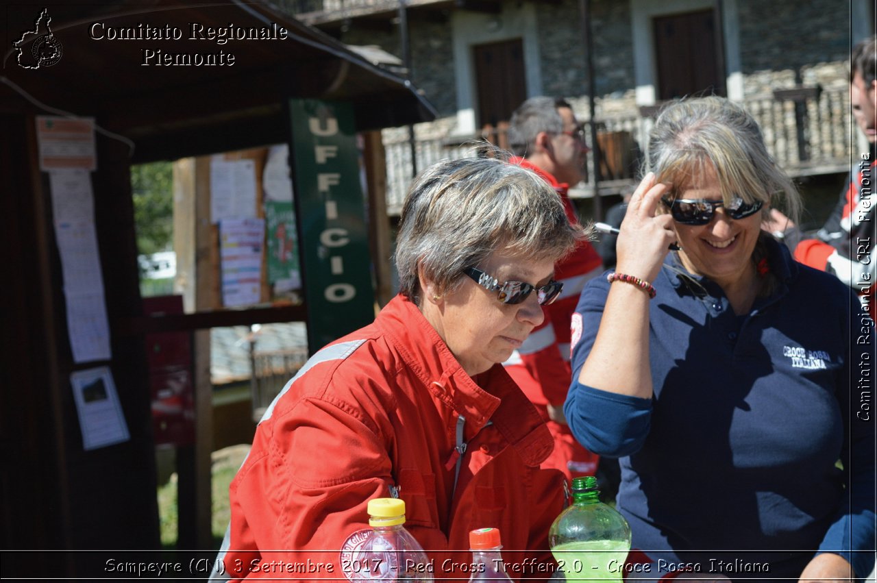 Sampeyre (CN) 3 Settembre 2017 - Red Cross Treffen2.o - Croce Rossa Italiana- Comitato Regionale del Piemonte