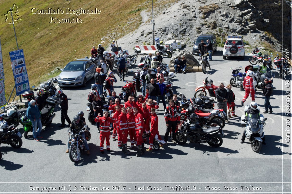 Sampeyre (CN) 3 Settembre 2017 - Red Cross Treffen2.o - Croce Rossa Italiana- Comitato Regionale del Piemonte