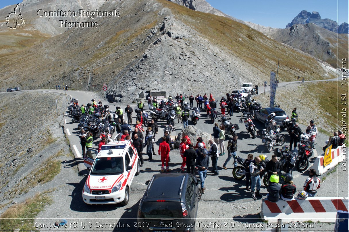 Sampeyre (CN) 3 Settembre 2017 - Red Cross Treffen2.o - Croce Rossa Italiana- Comitato Regionale del Piemonte