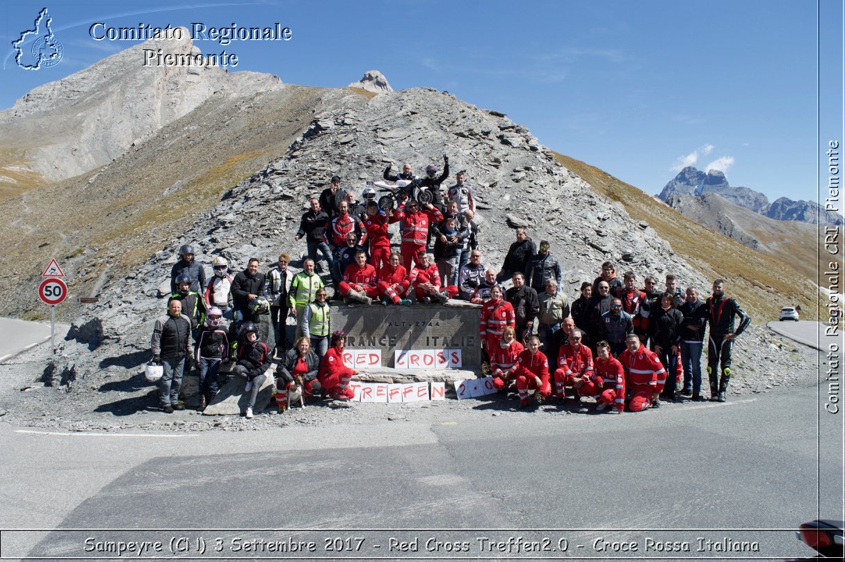 Sampeyre (CN) 3 Settembre 2017 - Red Cross Treffen2.o - Croce Rossa Italiana- Comitato Regionale del Piemonte