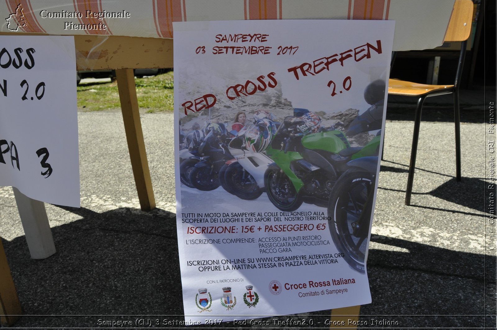 Sampeyre (CN) 3 Settembre 2017 - Red Cross Treffen2.o - Croce Rossa Italiana- Comitato Regionale del Piemonte