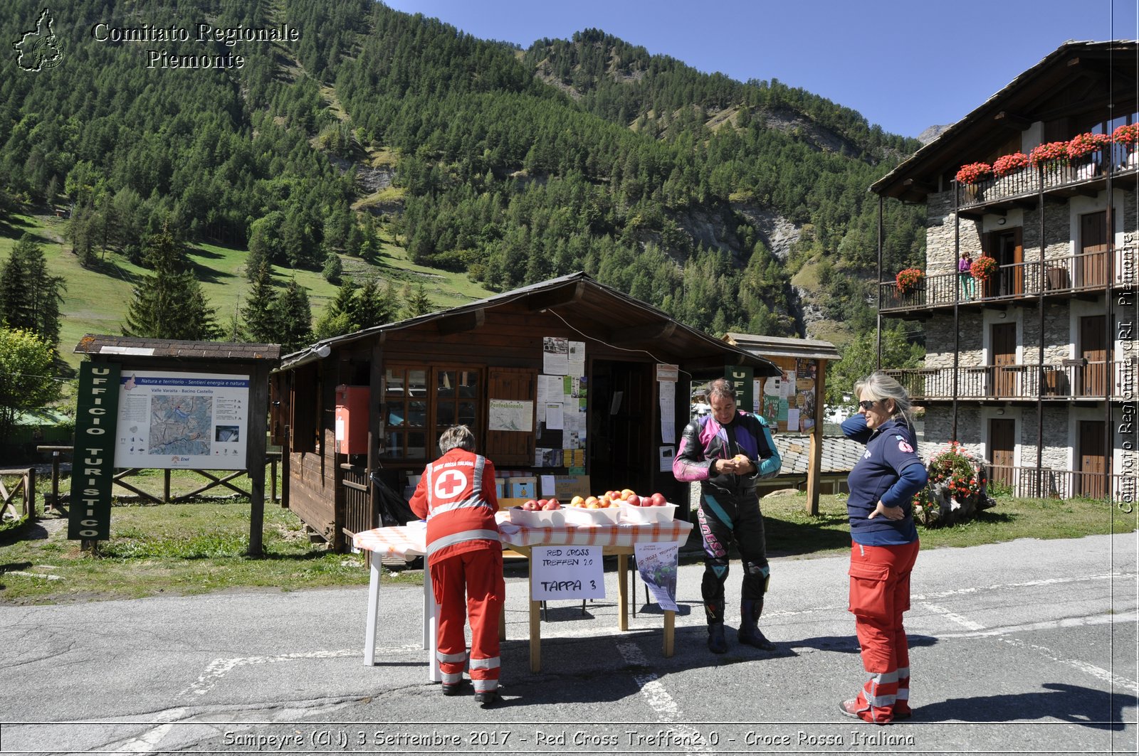 Sampeyre (CN) 3 Settembre 2017 - Red Cross Treffen2.o - Croce Rossa Italiana- Comitato Regionale del Piemonte