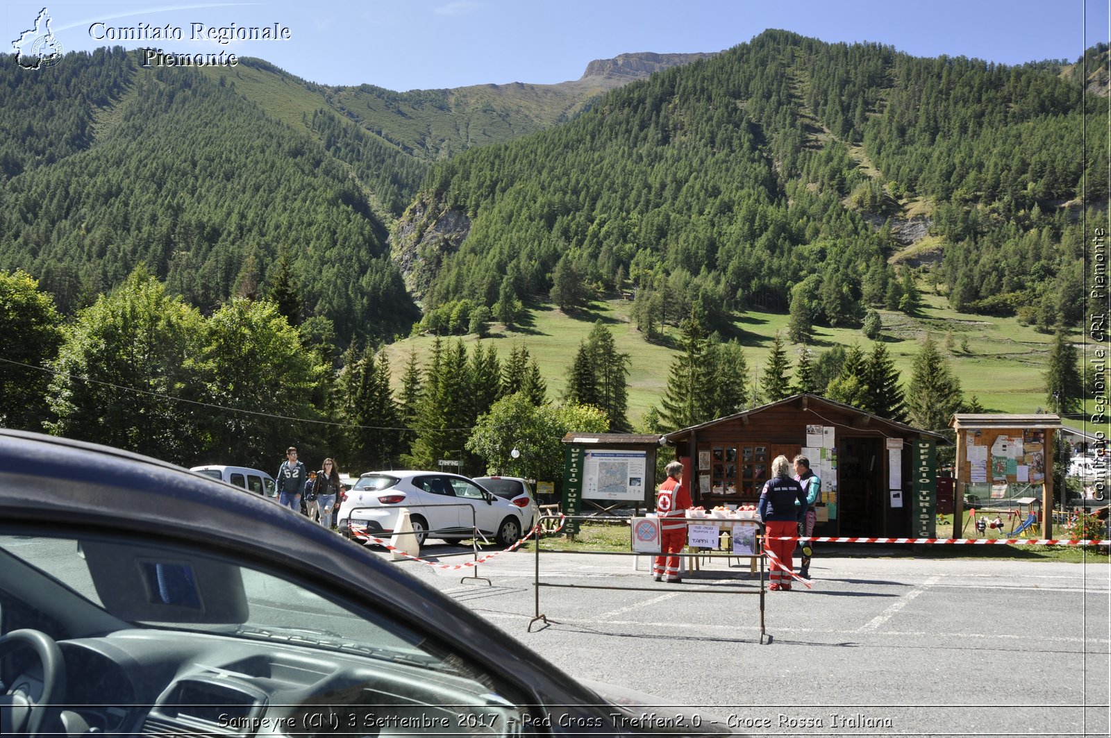 Sampeyre (CN) 3 Settembre 2017 - Red Cross Treffen2.o - Croce Rossa Italiana- Comitato Regionale del Piemonte