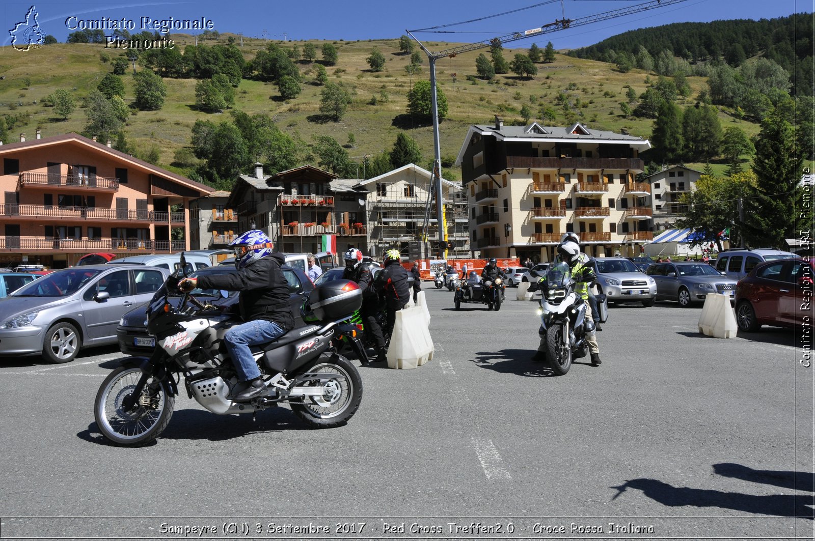 Sampeyre (CN) 3 Settembre 2017 - Red Cross Treffen2.o - Croce Rossa Italiana- Comitato Regionale del Piemonte