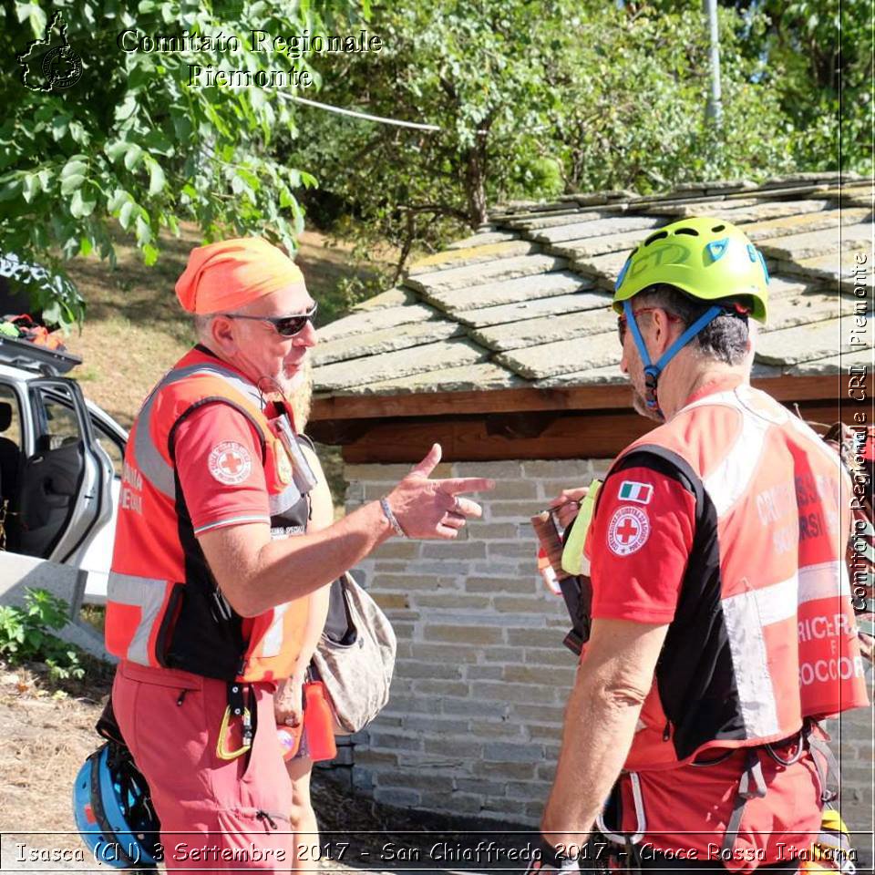 Isasca (CN) 3 Settembre 2017 - San Chiaffredo 2017 - Croce Rossa Italiana- Comitato Regionale del Piemonte