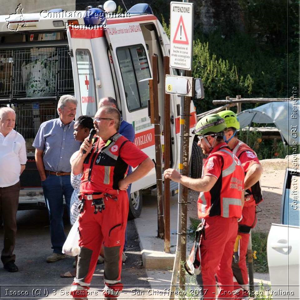 Isasca (CN) 3 Settembre 2017 - San Chiaffredo 2017 - Croce Rossa Italiana- Comitato Regionale del Piemonte