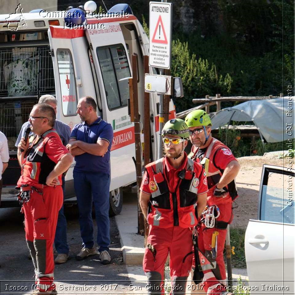 Isasca (CN) 3 Settembre 2017 - San Chiaffredo 2017 - Croce Rossa Italiana- Comitato Regionale del Piemonte