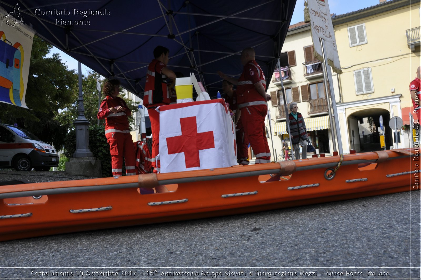 Castellamonte 10 Settembre 2017 - 15 Anniversario Gruppo Giovani e Inaugurazione Mezzi - Croce Rossa Italiana- Comitato Regionale del Piemonte