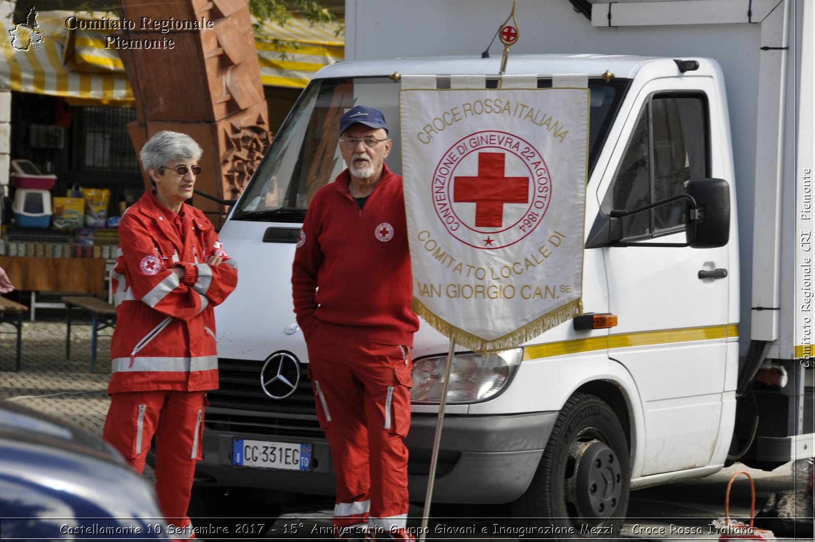 Castellamonte 10 Settembre 2017 - 15 Anniversario Gruppo Giovani e Inaugurazione Mezzi - Croce Rossa Italiana- Comitato Regionale del Piemonte