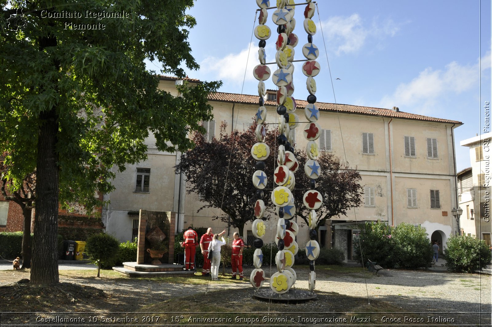 Castellamonte 10 Settembre 2017 - 15 Anniversario Gruppo Giovani e Inaugurazione Mezzi - Croce Rossa Italiana- Comitato Regionale del Piemonte