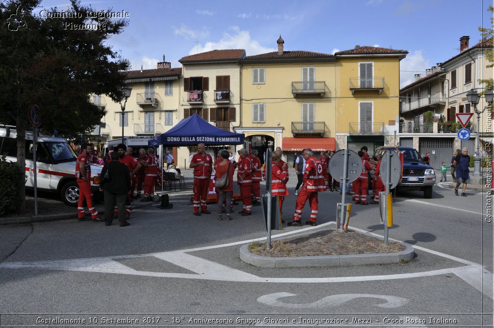 Castellamonte 10 Settembre 2017 - 15 Anniversario Gruppo Giovani e Inaugurazione Mezzi - Croce Rossa Italiana- Comitato Regionale del Piemonte