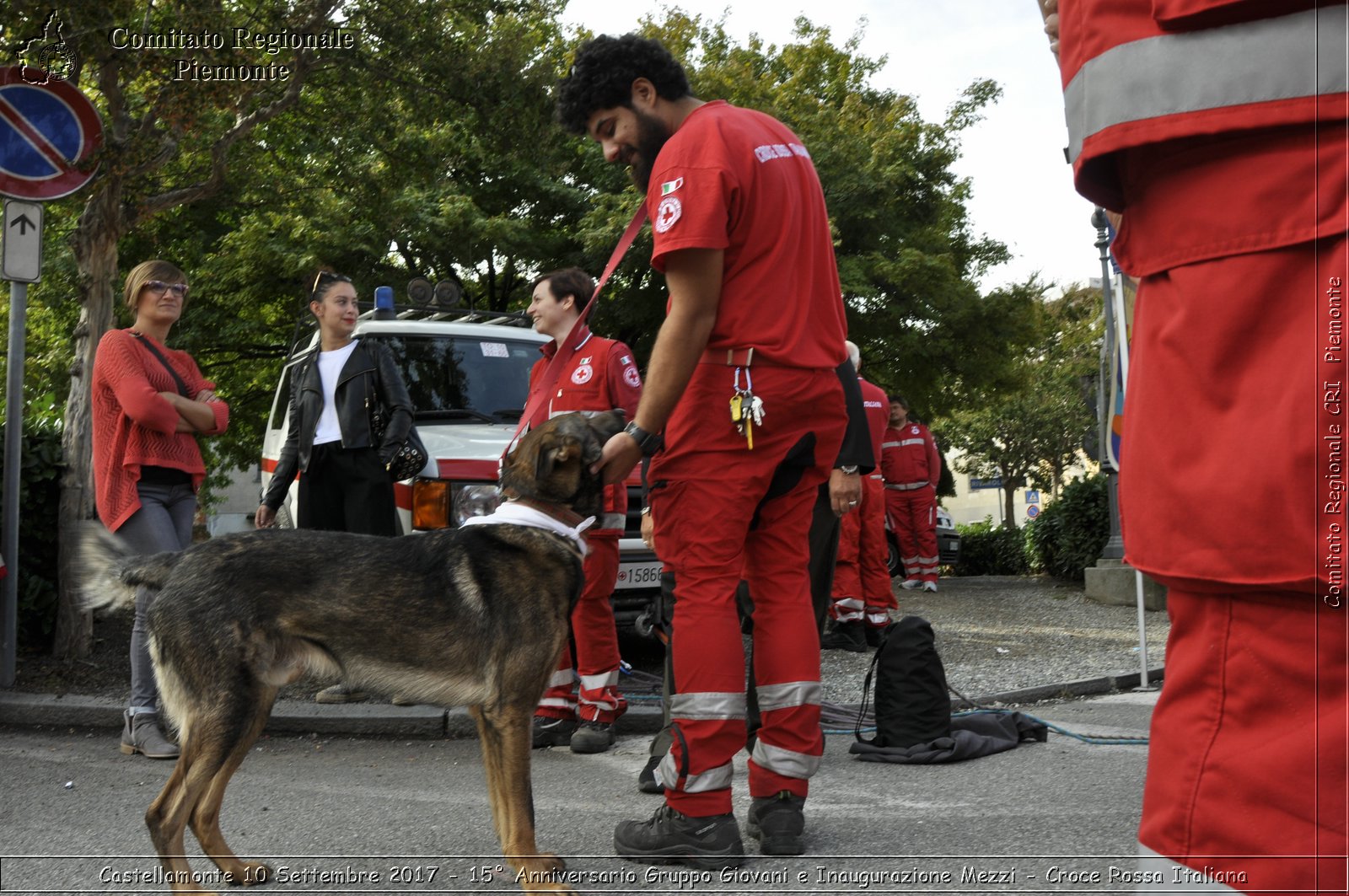 Castellamonte 10 Settembre 2017 - 15 Anniversario Gruppo Giovani e Inaugurazione Mezzi - Croce Rossa Italiana- Comitato Regionale del Piemonte