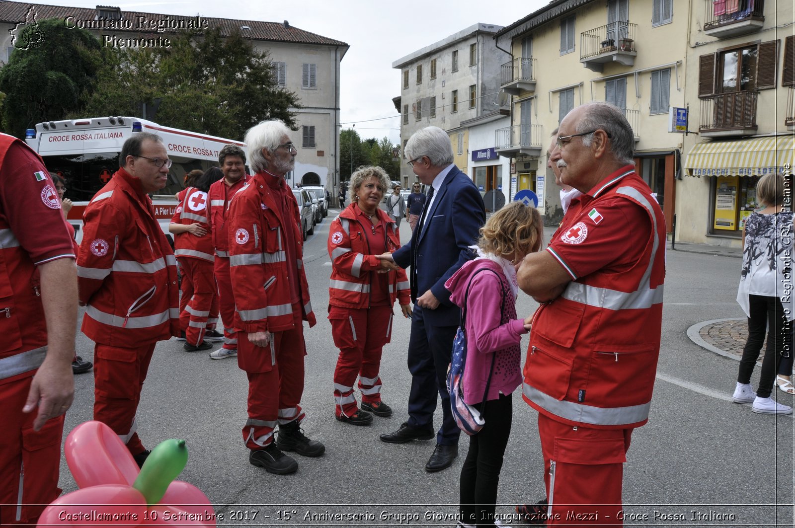 Castellamonte 10 Settembre 2017 - 15 Anniversario Gruppo Giovani e Inaugurazione Mezzi - Croce Rossa Italiana- Comitato Regionale del Piemonte