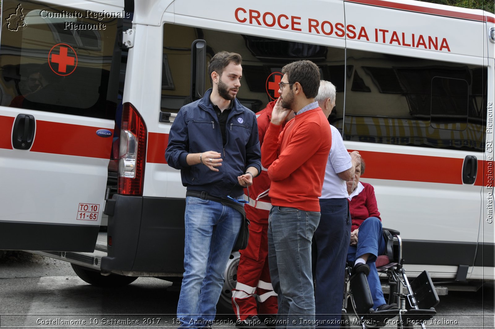 Castellamonte 10 Settembre 2017 - 15 Anniversario Gruppo Giovani e Inaugurazione Mezzi - Croce Rossa Italiana- Comitato Regionale del Piemonte