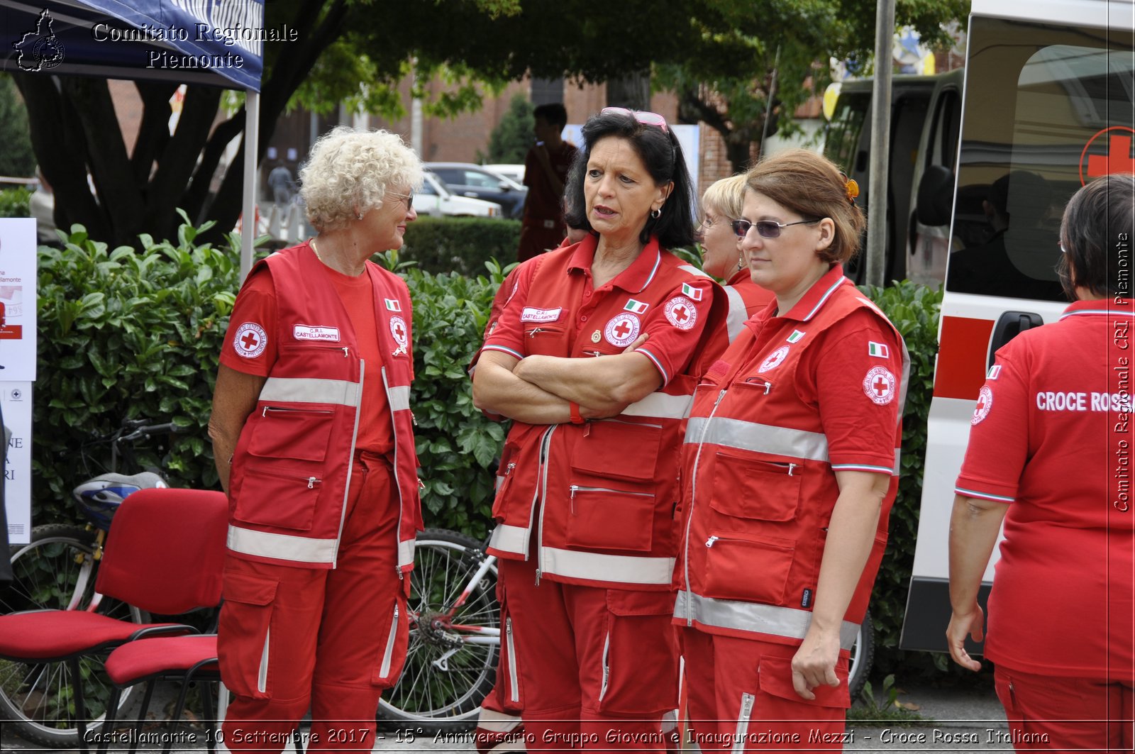 Castellamonte 10 Settembre 2017 - 15 Anniversario Gruppo Giovani e Inaugurazione Mezzi - Croce Rossa Italiana- Comitato Regionale del Piemonte