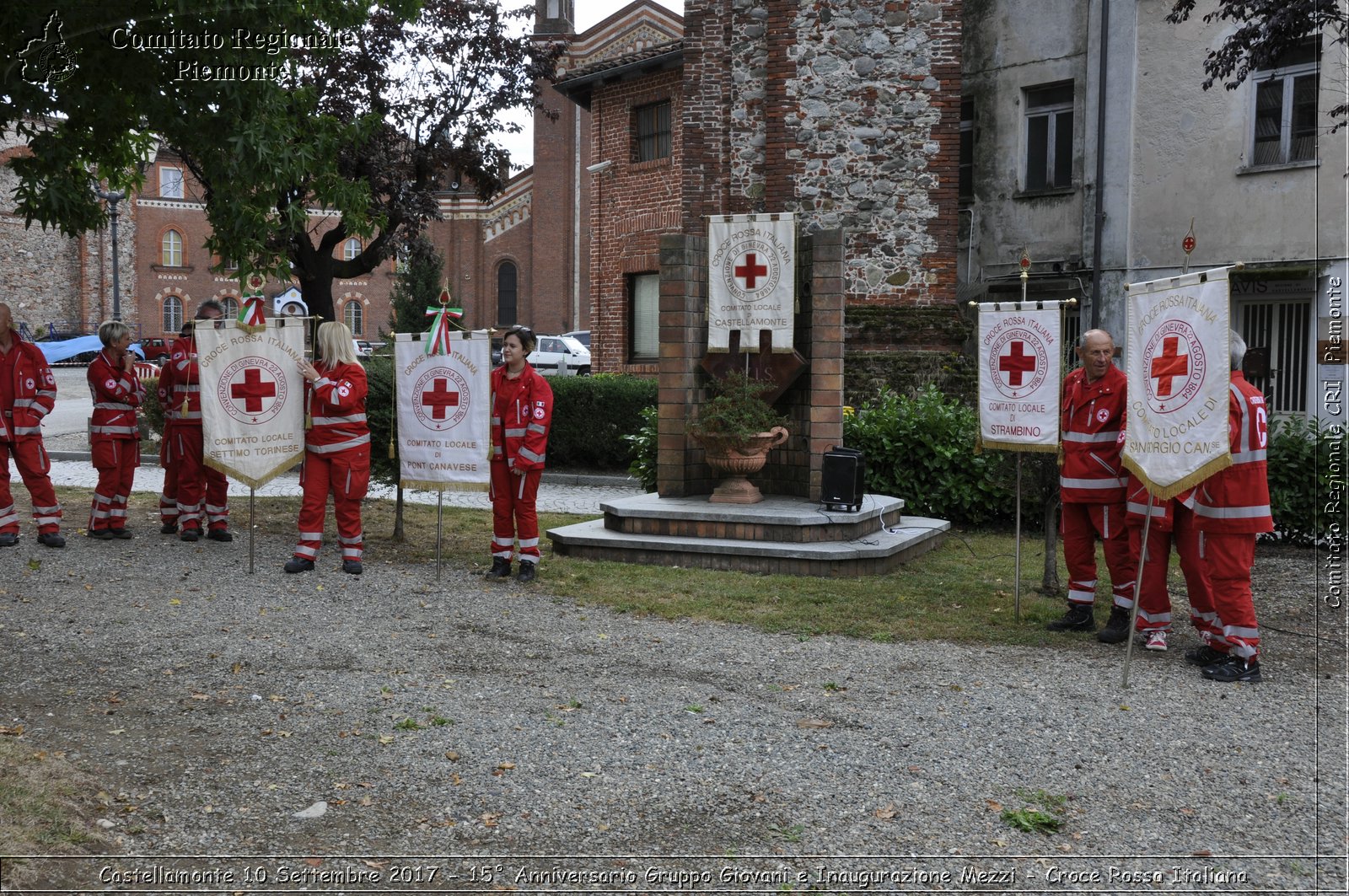 Castellamonte 10 Settembre 2017 - 15 Anniversario Gruppo Giovani e Inaugurazione Mezzi - Croce Rossa Italiana- Comitato Regionale del Piemonte