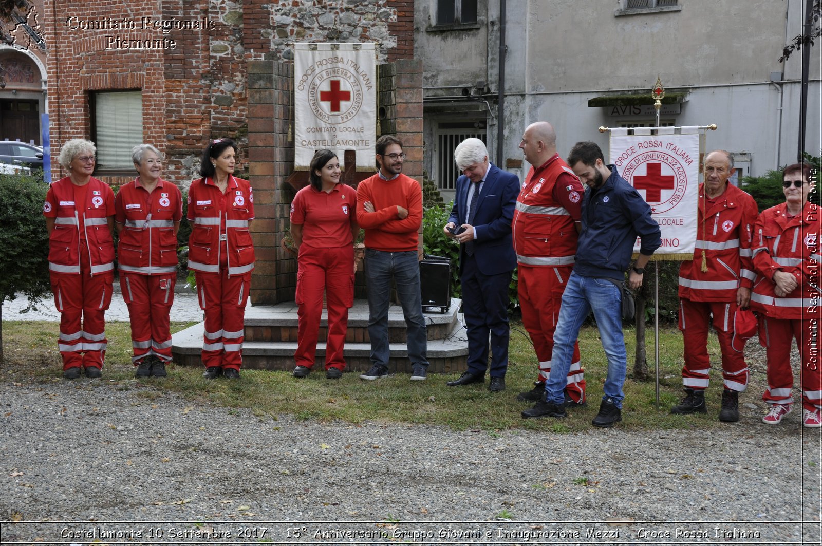 Castellamonte 10 Settembre 2017 - 15 Anniversario Gruppo Giovani e Inaugurazione Mezzi - Croce Rossa Italiana- Comitato Regionale del Piemonte