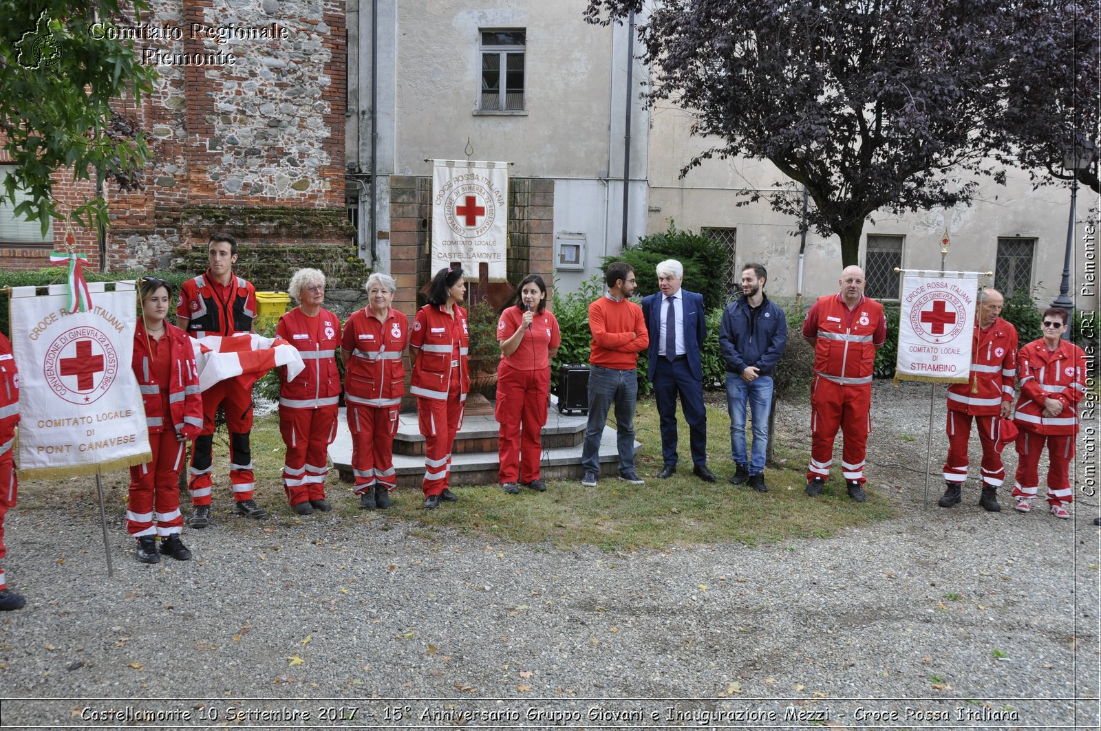 Castellamonte 10 Settembre 2017 - 15 Anniversario Gruppo Giovani e Inaugurazione Mezzi - Croce Rossa Italiana- Comitato Regionale del Piemonte