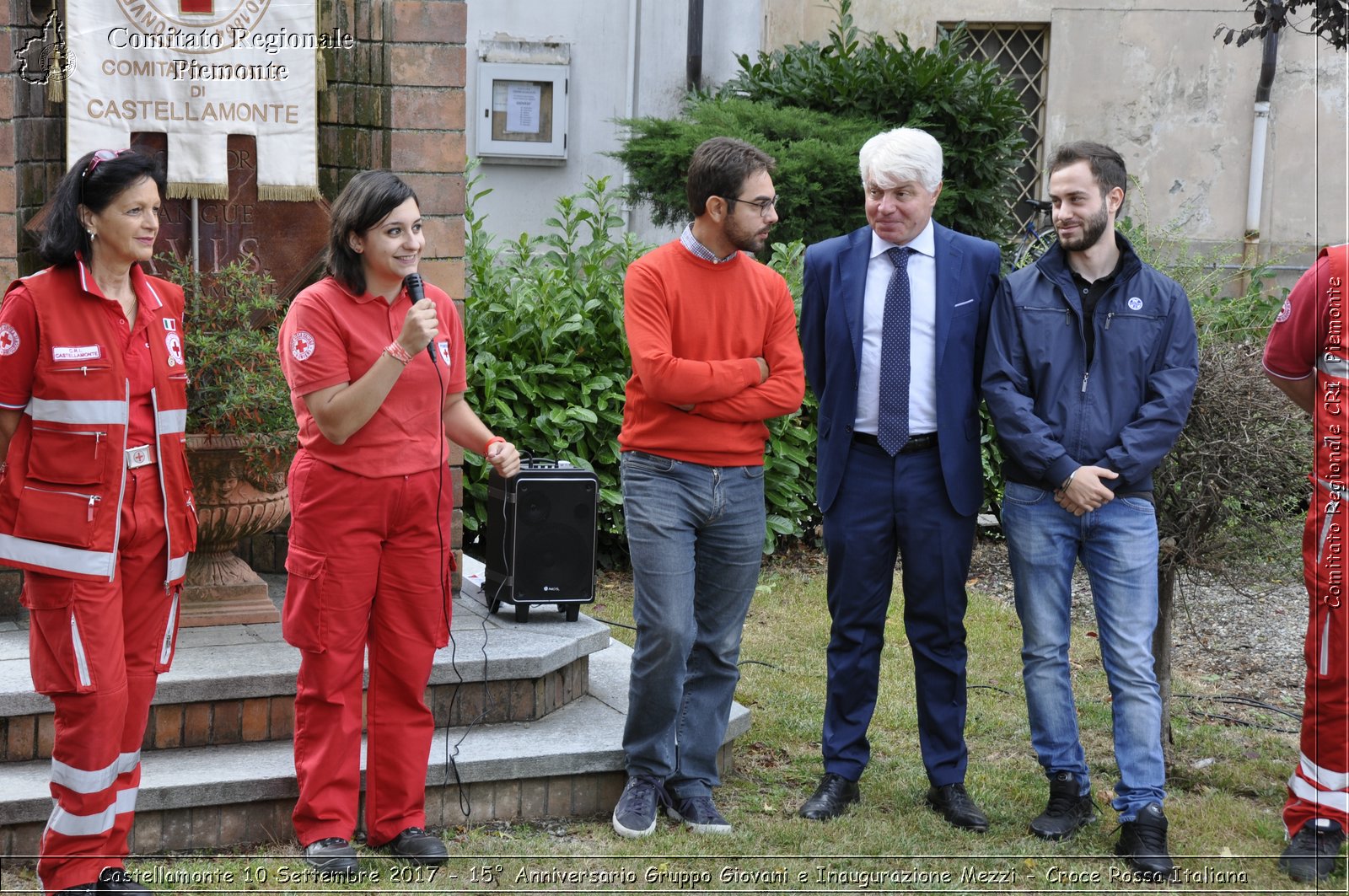 Castellamonte 10 Settembre 2017 - 15 Anniversario Gruppo Giovani e Inaugurazione Mezzi - Croce Rossa Italiana- Comitato Regionale del Piemonte