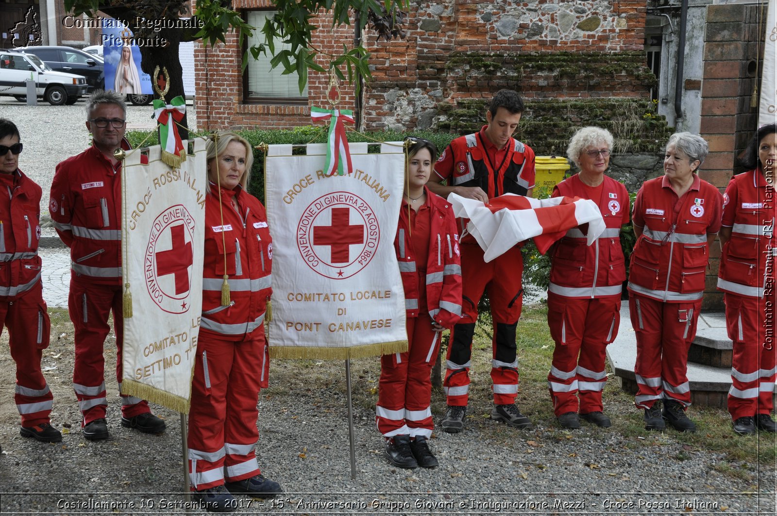 Castellamonte 10 Settembre 2017 - 15 Anniversario Gruppo Giovani e Inaugurazione Mezzi - Croce Rossa Italiana- Comitato Regionale del Piemonte