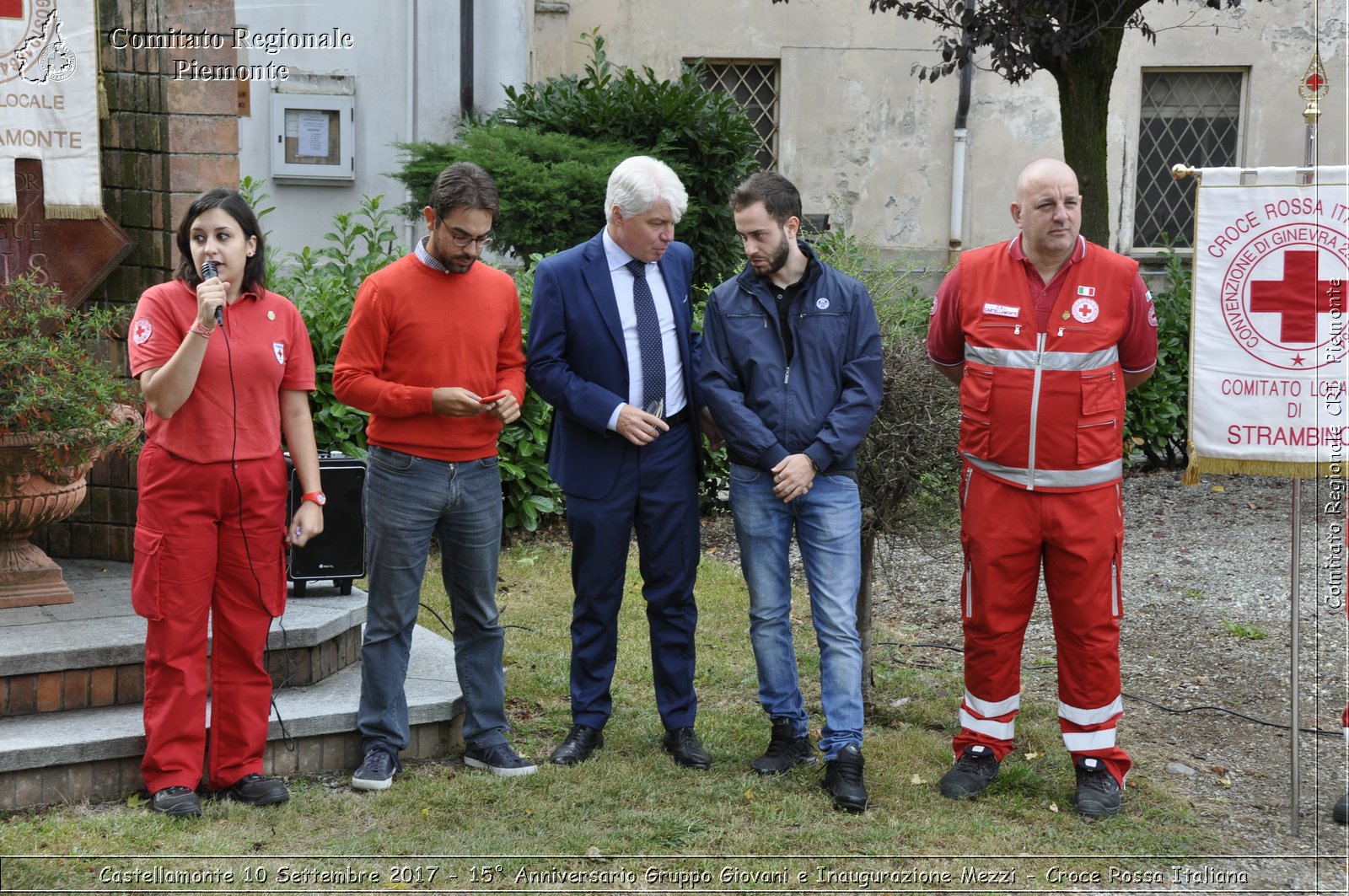 Castellamonte 10 Settembre 2017 - 15 Anniversario Gruppo Giovani e Inaugurazione Mezzi - Croce Rossa Italiana- Comitato Regionale del Piemonte