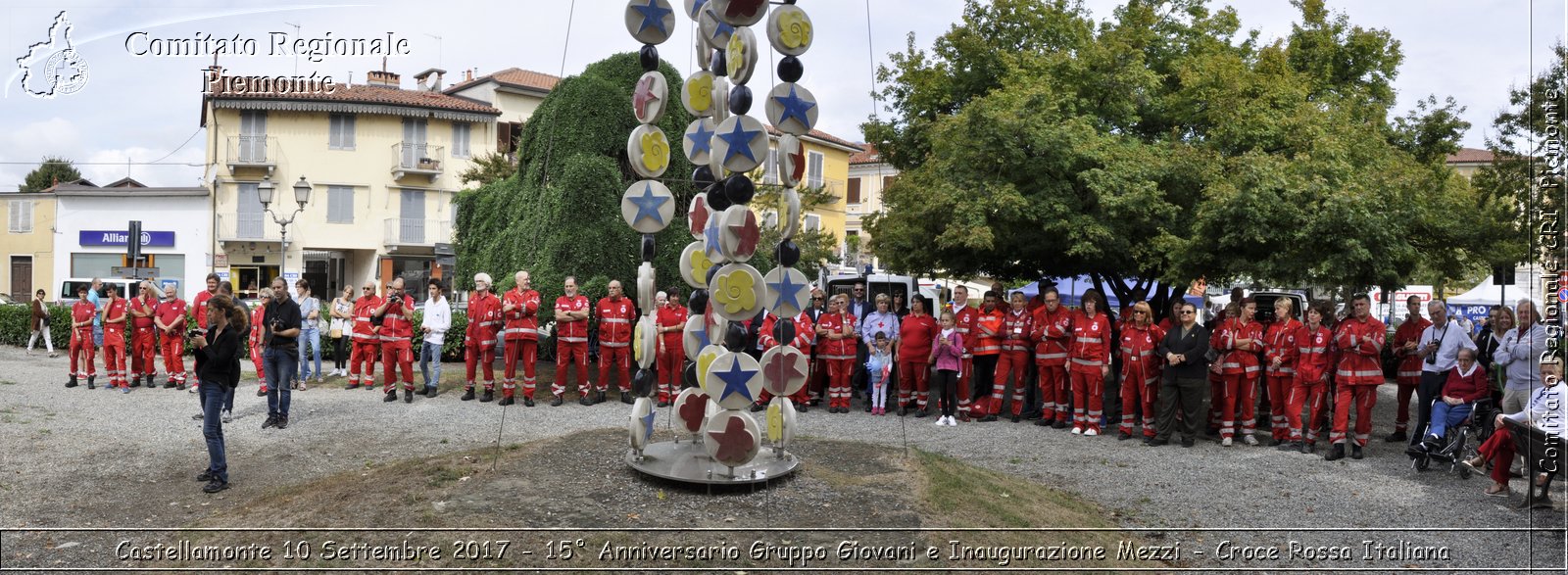 Castellamonte 10 Settembre 2017 - 15 Anniversario Gruppo Giovani e Inaugurazione Mezzi - Croce Rossa Italiana- Comitato Regionale del Piemonte