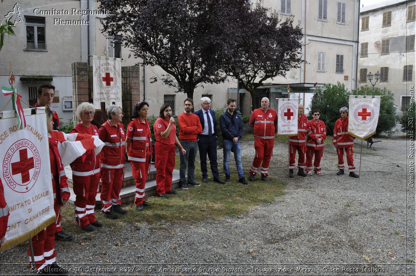 Castellamonte 10 Settembre 2017 - 15 Anniversario Gruppo Giovani e Inaugurazione Mezzi - Croce Rossa Italiana- Comitato Regionale del Piemonte