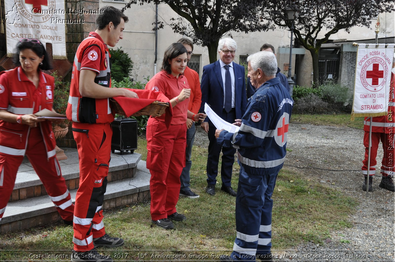 Castellamonte 10 Settembre 2017 - 15 Anniversario Gruppo Giovani e Inaugurazione Mezzi - Croce Rossa Italiana- Comitato Regionale del Piemonte