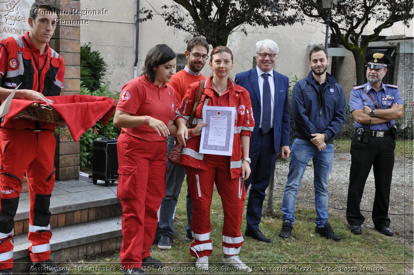 Castellamonte 10 Settembre 2017 - 15 Anniversario Gruppo Giovani e Inaugurazione Mezzi - Croce Rossa Italiana- Comitato Regionale del Piemonte