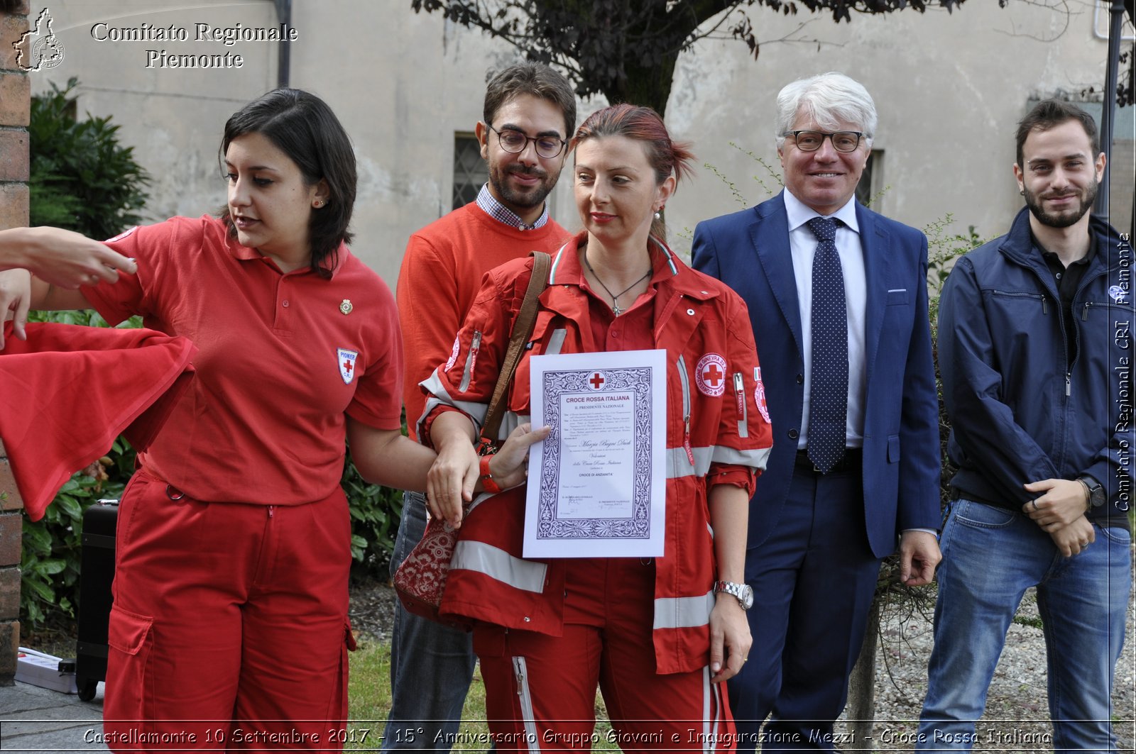 Castellamonte 10 Settembre 2017 - 15 Anniversario Gruppo Giovani e Inaugurazione Mezzi - Croce Rossa Italiana- Comitato Regionale del Piemonte