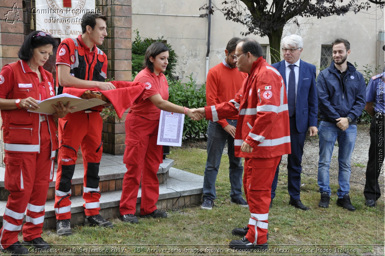 Castellamonte 10 Settembre 2017 - 15 Anniversario Gruppo Giovani e Inaugurazione Mezzi - Croce Rossa Italiana- Comitato Regionale del Piemonte