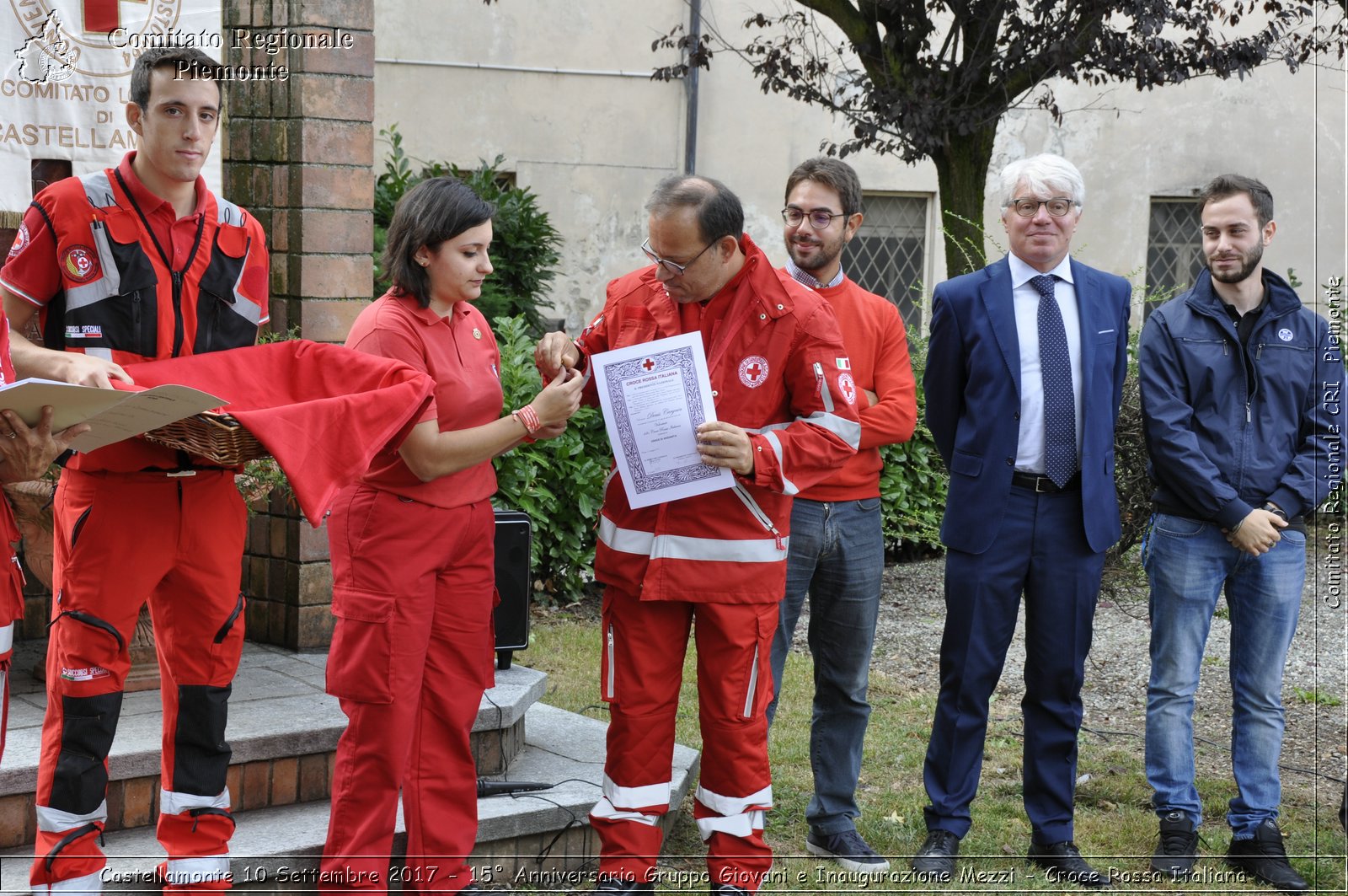 Castellamonte 10 Settembre 2017 - 15 Anniversario Gruppo Giovani e Inaugurazione Mezzi - Croce Rossa Italiana- Comitato Regionale del Piemonte