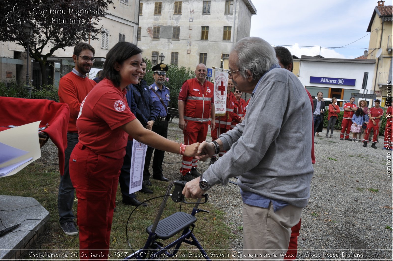 Castellamonte 10 Settembre 2017 - 15 Anniversario Gruppo Giovani e Inaugurazione Mezzi - Croce Rossa Italiana- Comitato Regionale del Piemonte