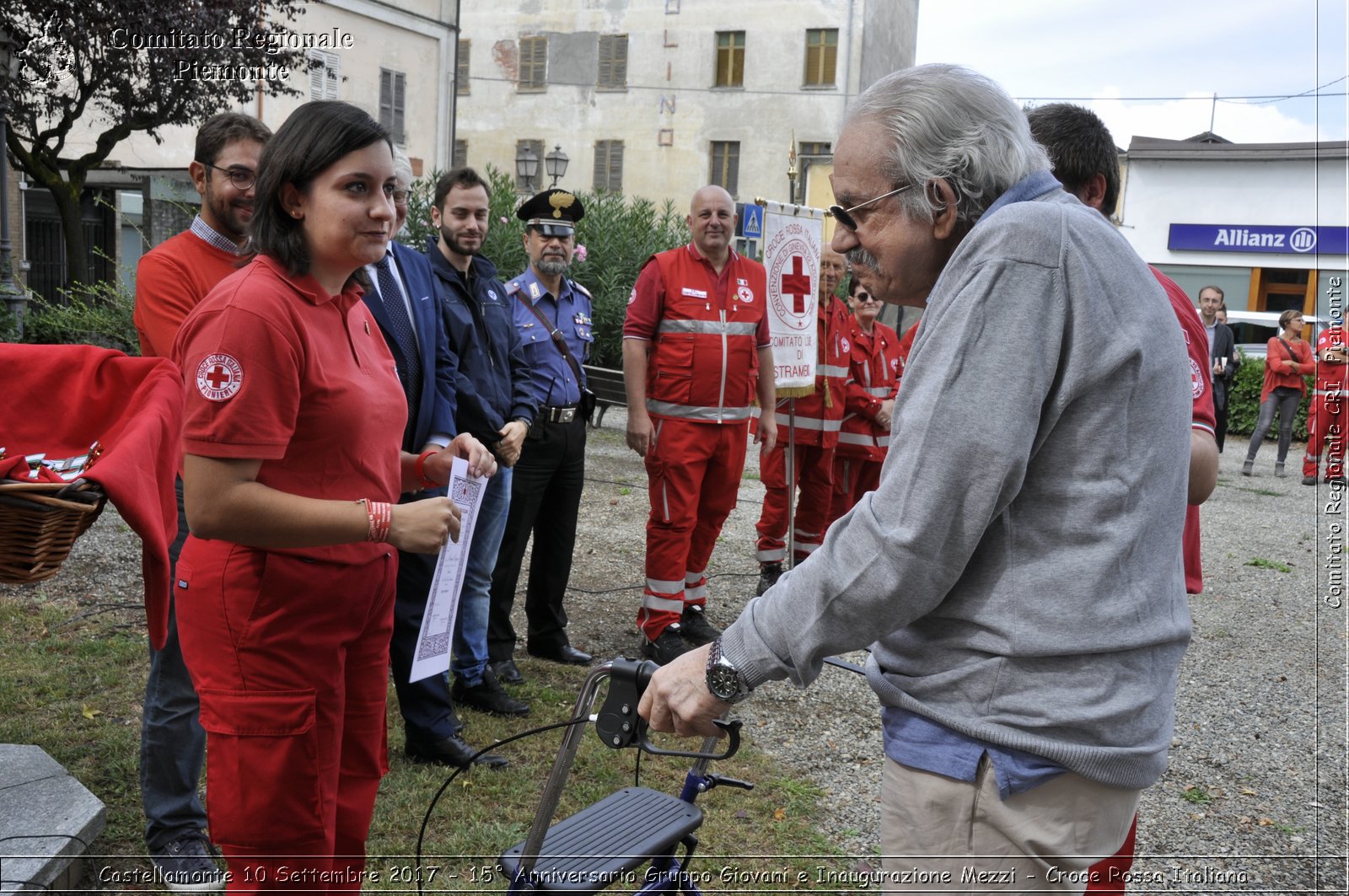 Castellamonte 10 Settembre 2017 - 15 Anniversario Gruppo Giovani e Inaugurazione Mezzi - Croce Rossa Italiana- Comitato Regionale del Piemonte