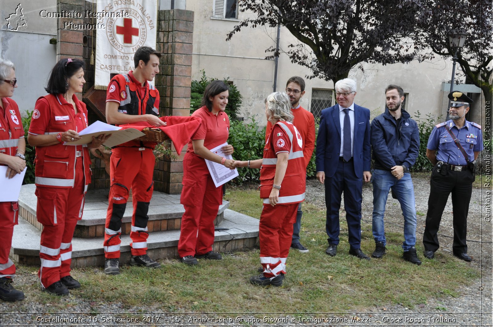 Castellamonte 10 Settembre 2017 - 15 Anniversario Gruppo Giovani e Inaugurazione Mezzi - Croce Rossa Italiana- Comitato Regionale del Piemonte