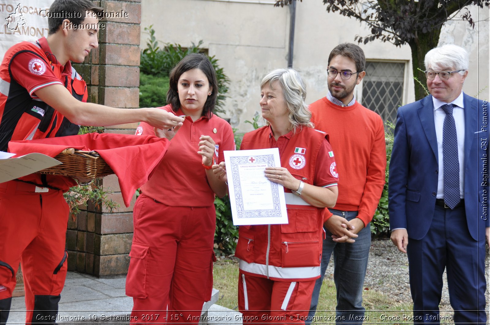 Castellamonte 10 Settembre 2017 - 15 Anniversario Gruppo Giovani e Inaugurazione Mezzi - Croce Rossa Italiana- Comitato Regionale del Piemonte